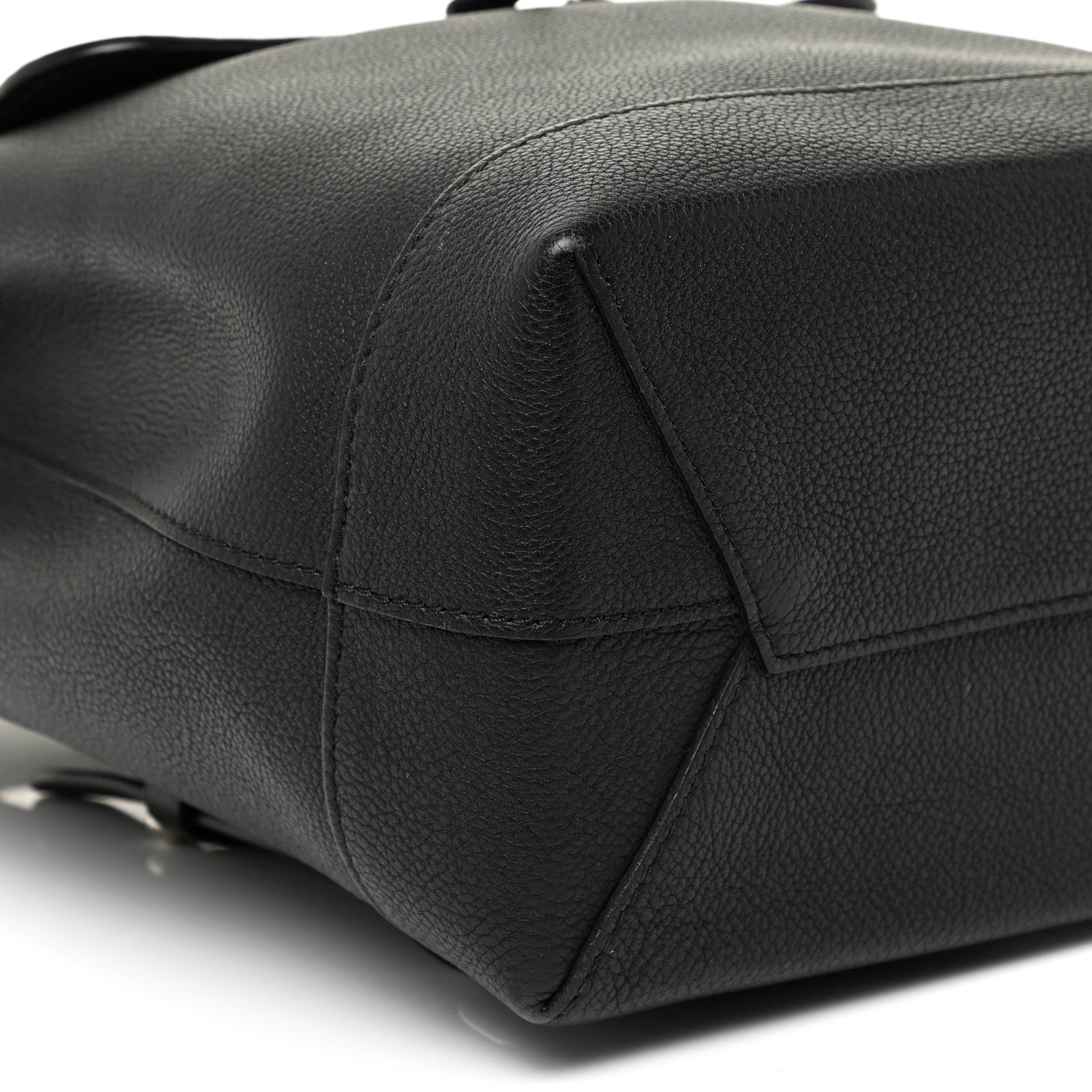 Louis Vuitton Calfskin Lockme Backpack Black 8 of 14
