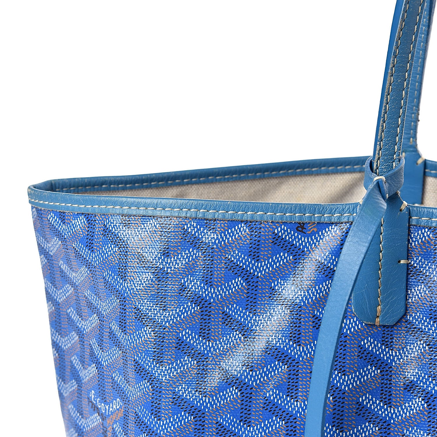Goyard Goyardine Saint Louis PM Sky Blue 14 of 22