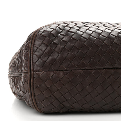 Bottega Veneta Nappa Intrecciato New Ball Hobo Ebano 11 of 12