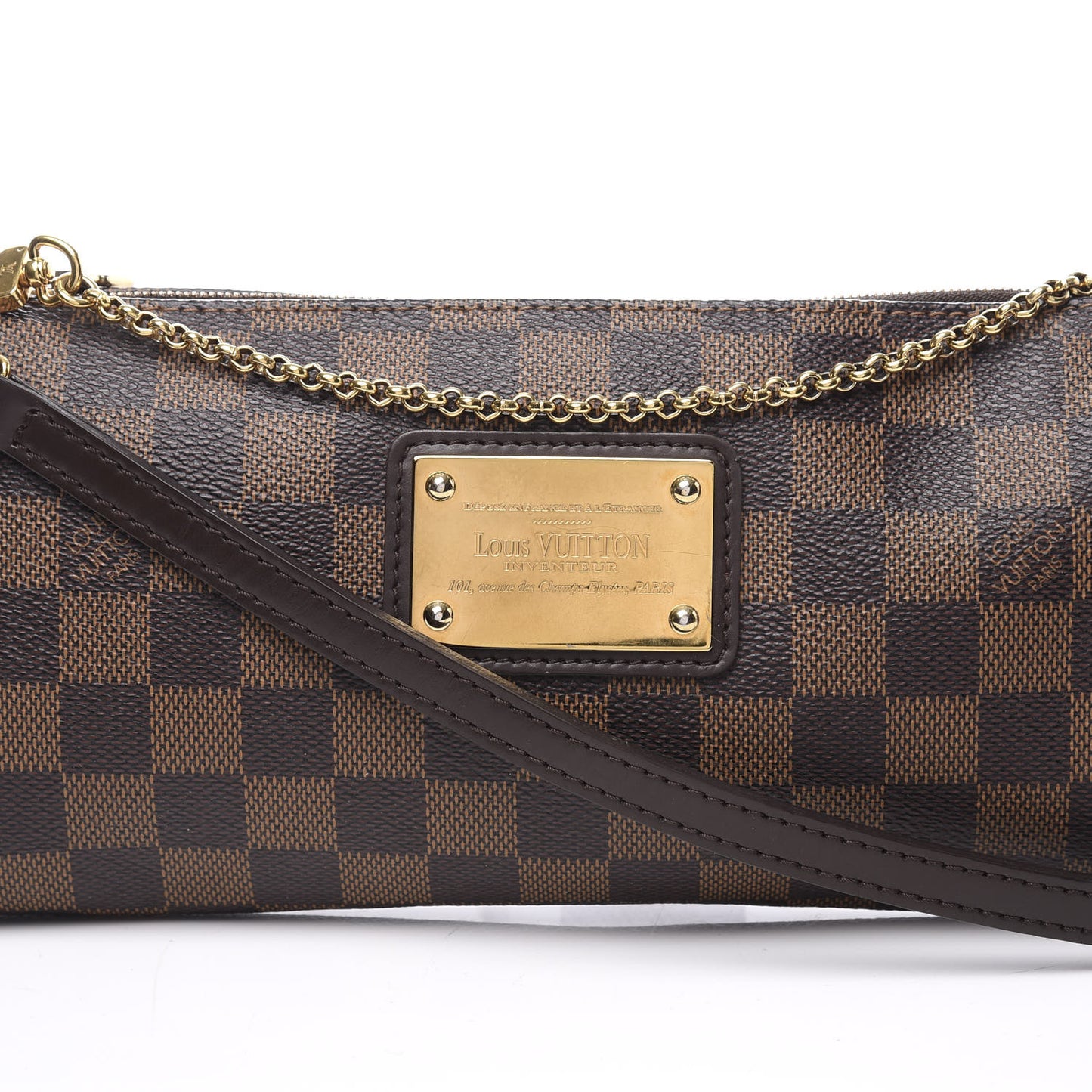 Damier Ebene Eva Clutch