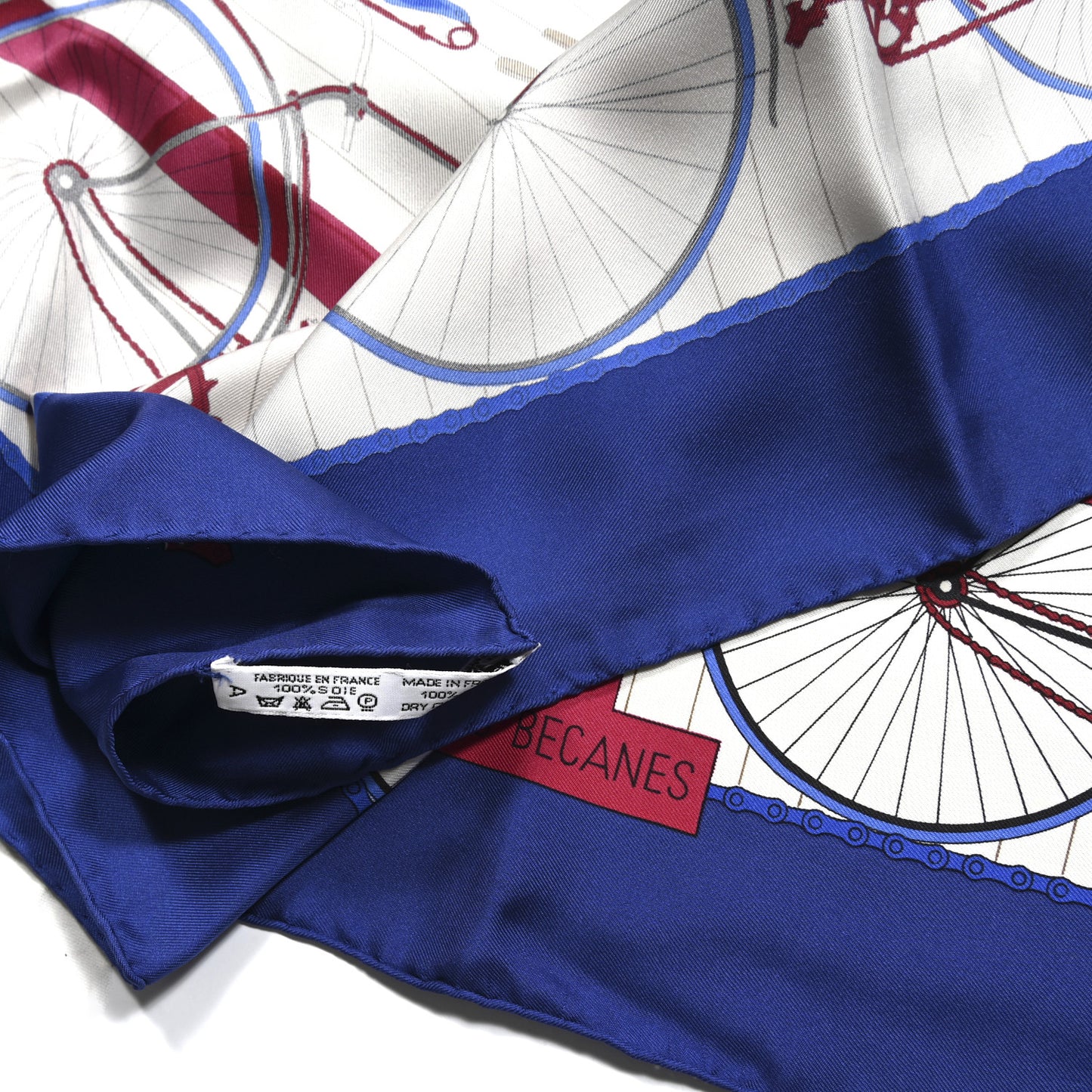 Silk Vintage Les Becanes Scarf 90
