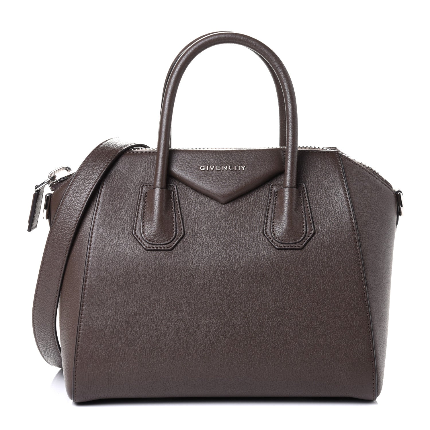 Givenchy Sugar Goatskin Small Antigona Heather Grey 2 of 8