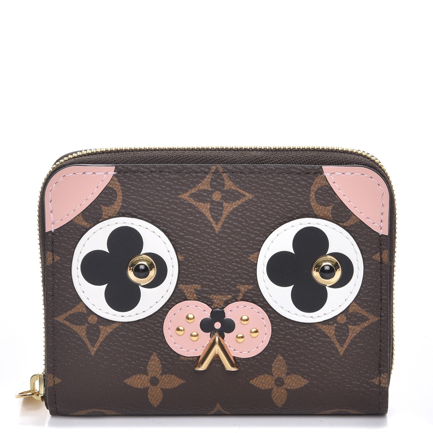 Louis Vuitton Monogram Valentine Dog Zippy Coin Purse 1 of 8