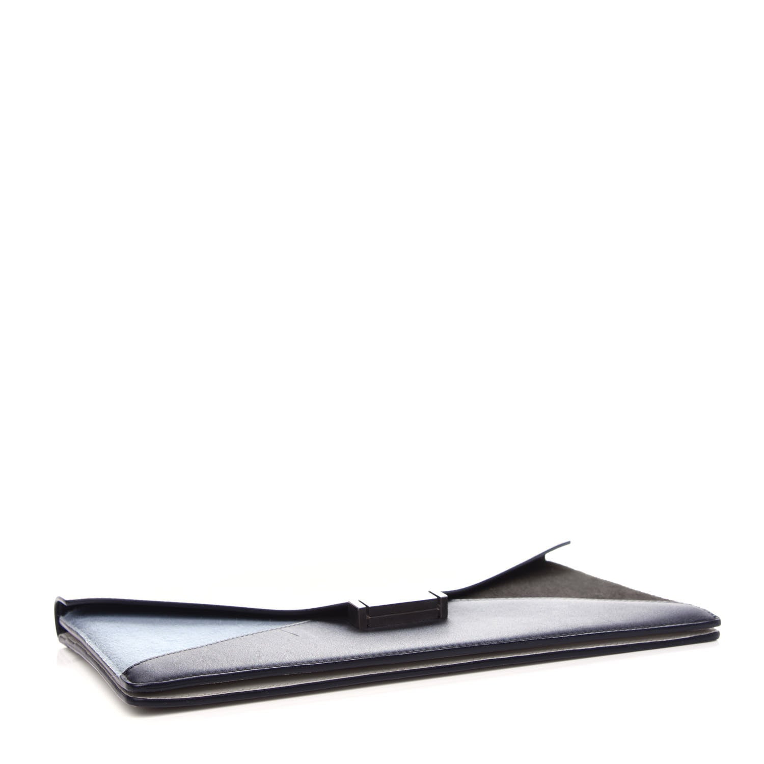 Celine Pony Hair Calfskin Diamond Compact Multifunction Wallet White 4 of 7