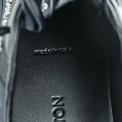 Louis Vuitton Calfskin Nylon Pulse Sneakers 9.5 Black 10 of 10