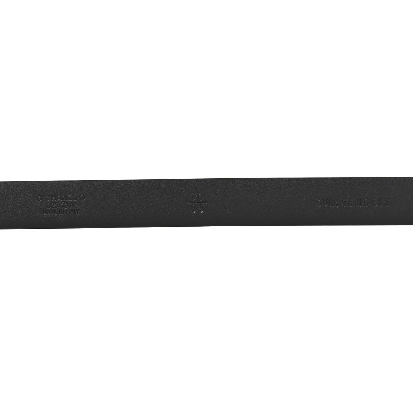 Caviar Skinny Belt 90 36 Black