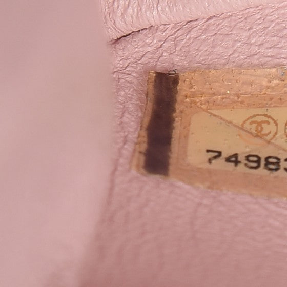 Chanel Lambskin Quilted Crystal Chocolate Bar Charm Flap Light Pink 7 of 12