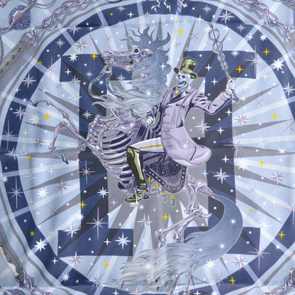 Hermes Silk C Est La Fete Scarf 70 1 of 8