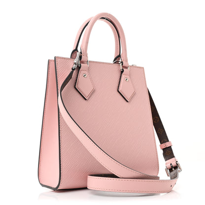 Louis Vuitton Epi Sac Plat BB Rose Ballerine 3 of 10