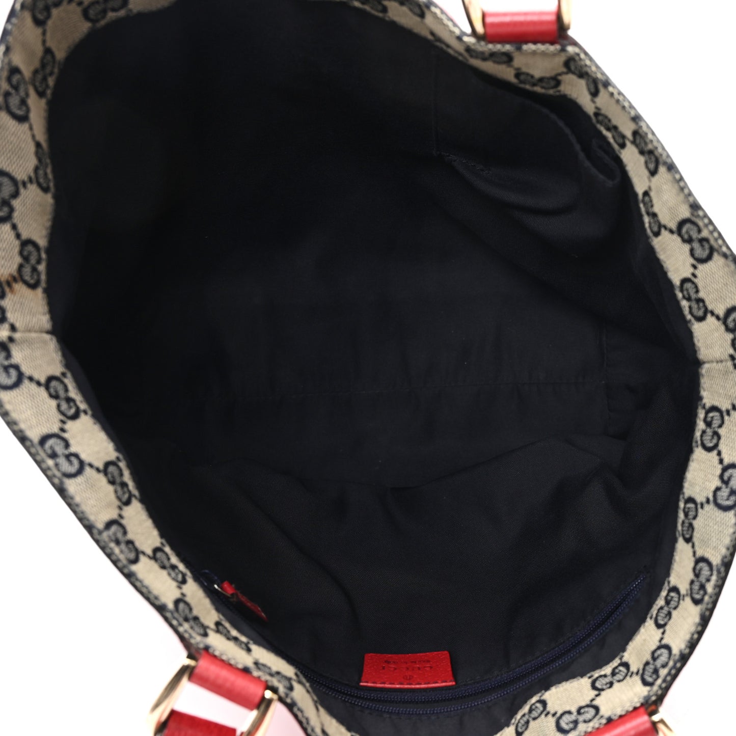 Calfskin Small Abbey Tote Red