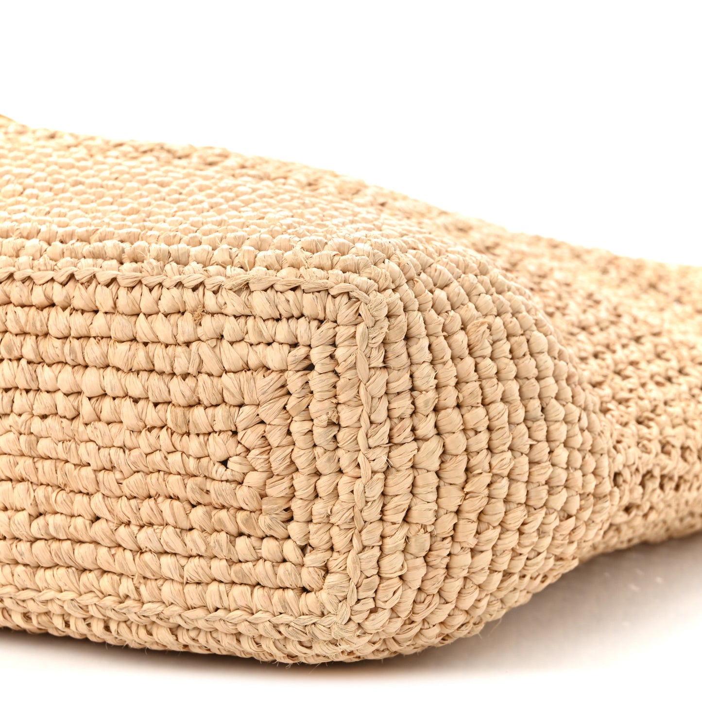 Raffia Icare Shopping Tote Natural