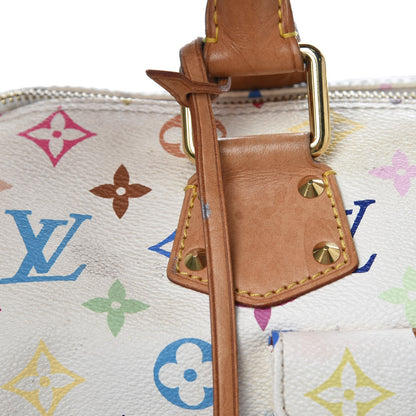 Louis Vuitton Monogram Multicolor Speedy 30 White 10 of 13