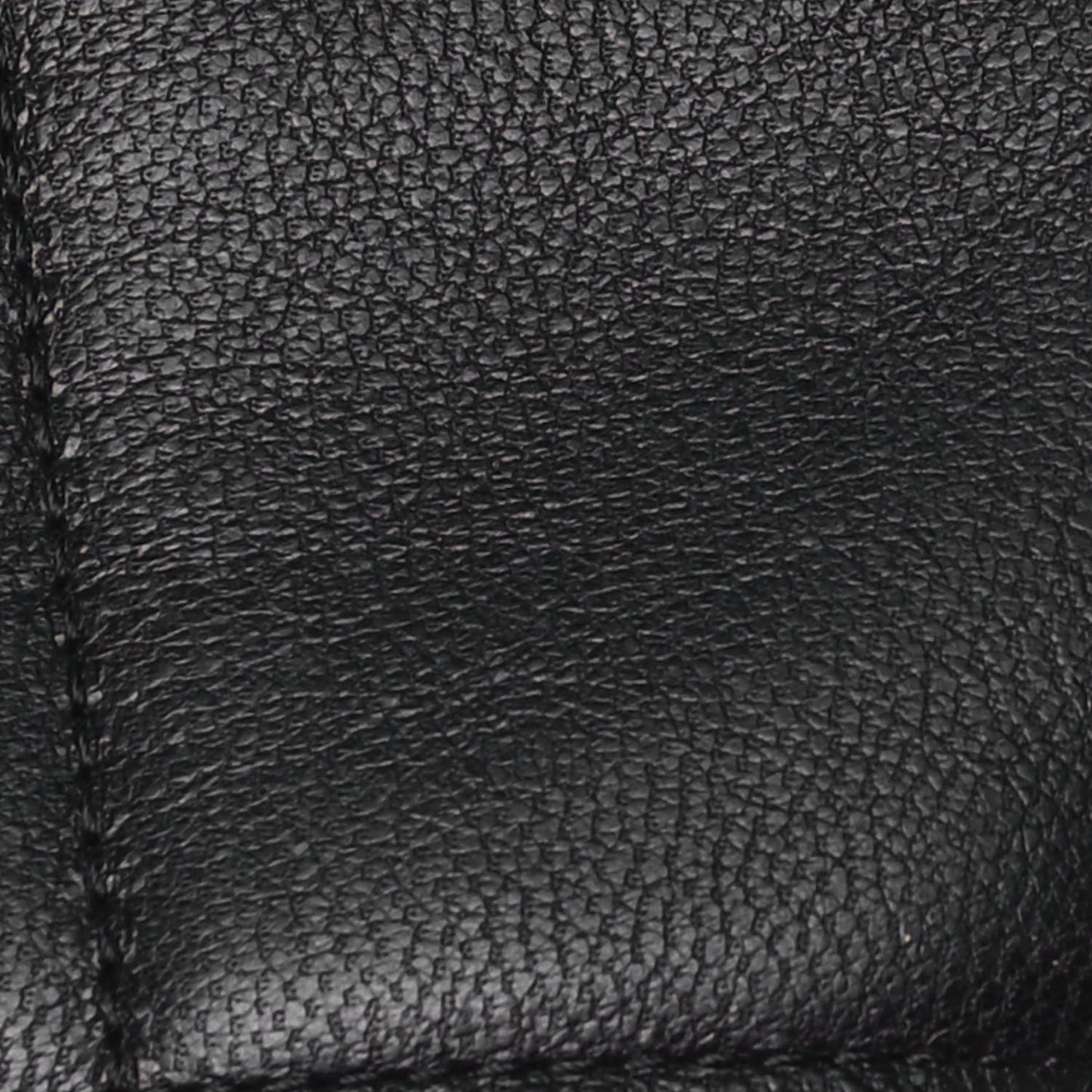 Shiny Goatskin Quilted Small Chanel 19 Pouch With Handle Black