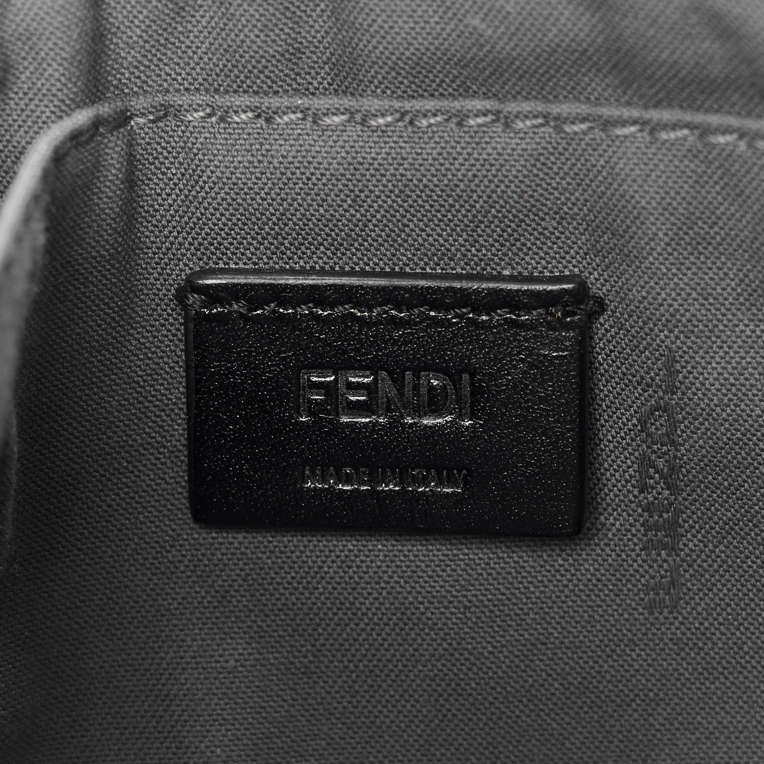 Fendi Vitello Mini Crossbody Pouch Black 6 of 11