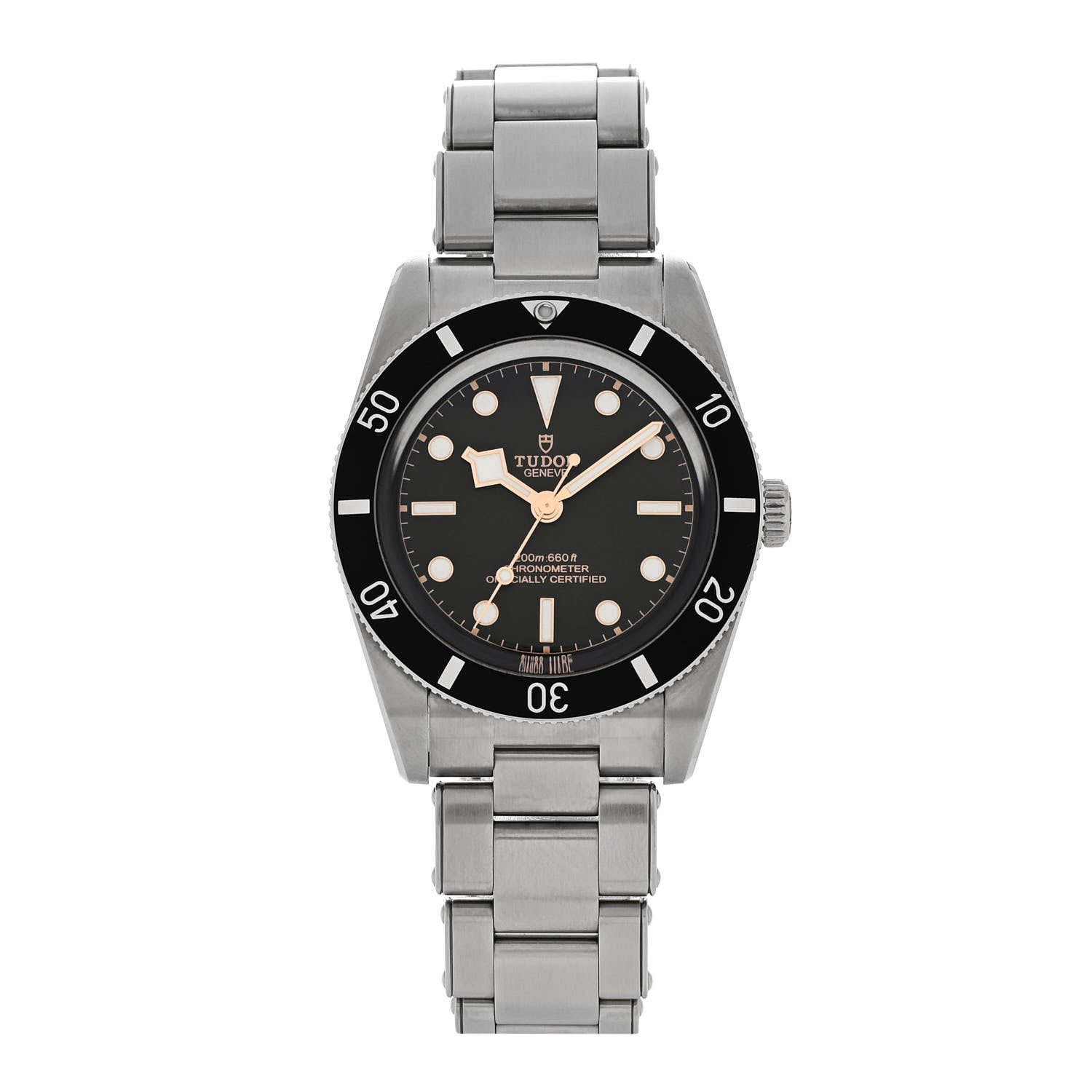TUDOR Stainless Steel 37mm Black Bay Fifty Four Automatic Watch Black 79000N 1 of 5