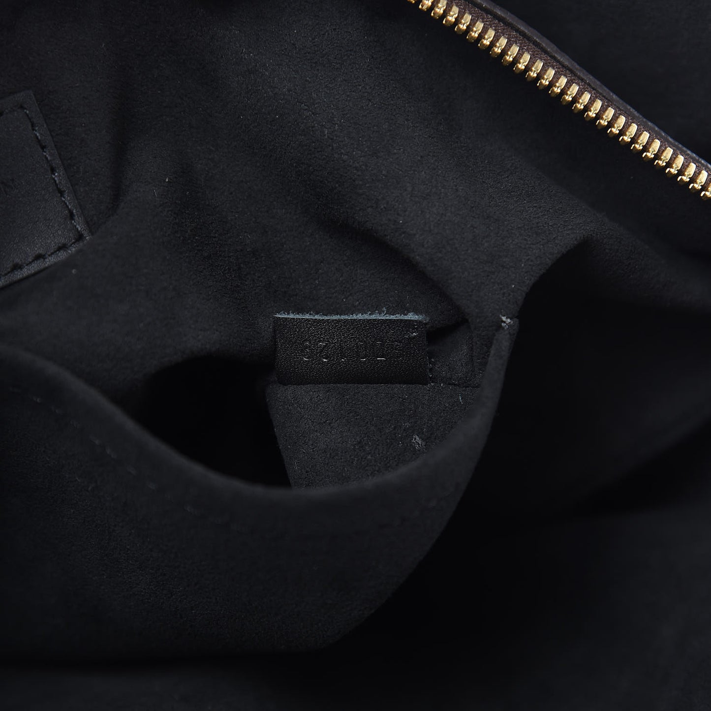 Monogram Flower Zipped Tote MM Black