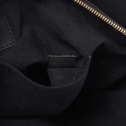 Louis Vuitton Monogram Flower Zipped Tote MM Black 7 of 9