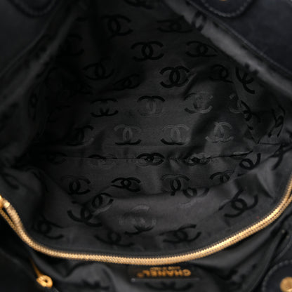 Chanel Straw Raffia Tote Black 5 of 12