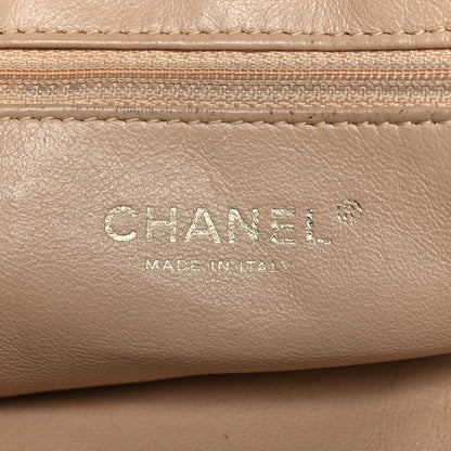 Chanel Metallic Calfskin Luxe Ligne Tote Gold 6 of 12