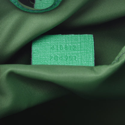 Gucci GG Supreme Monogram Kids Tiger Print Tote Green 7 of 9