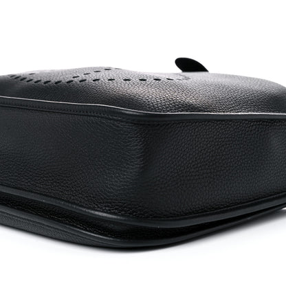 Hermes Taurillon Clemence Evelyne III GM Black 9 of 10