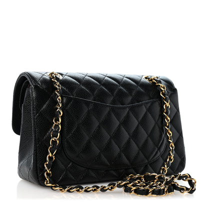 Chanel Caviar Quilted Small Double Flap Black 3 of 12
