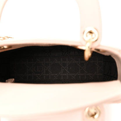 Christian Dior Lambskin Cannage Mini Lady Dior Aesthetic Beige 5 of 11