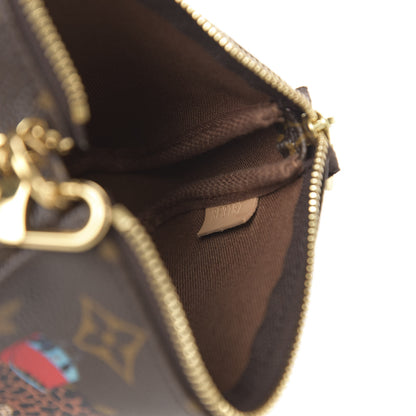Louis Vuitton Monogram 2017 Christmas Animation Mini Pochette Accessories 6 of 7