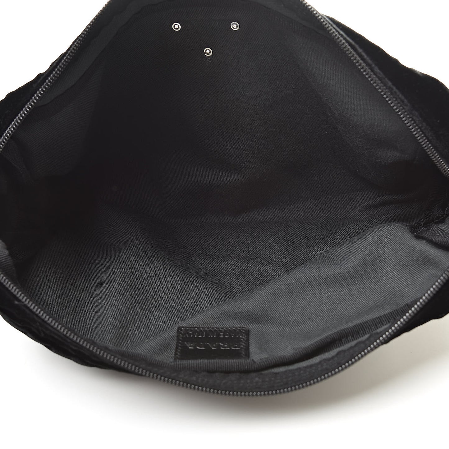 Velvet Cosmetic Pouch Black