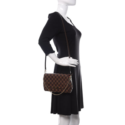 Louis Vuitton Damier Ebene Favorite MM 2 of 10