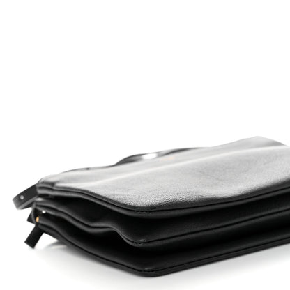 Celine Goatskin Small Trio Crossbody Bag Black 10 of 11