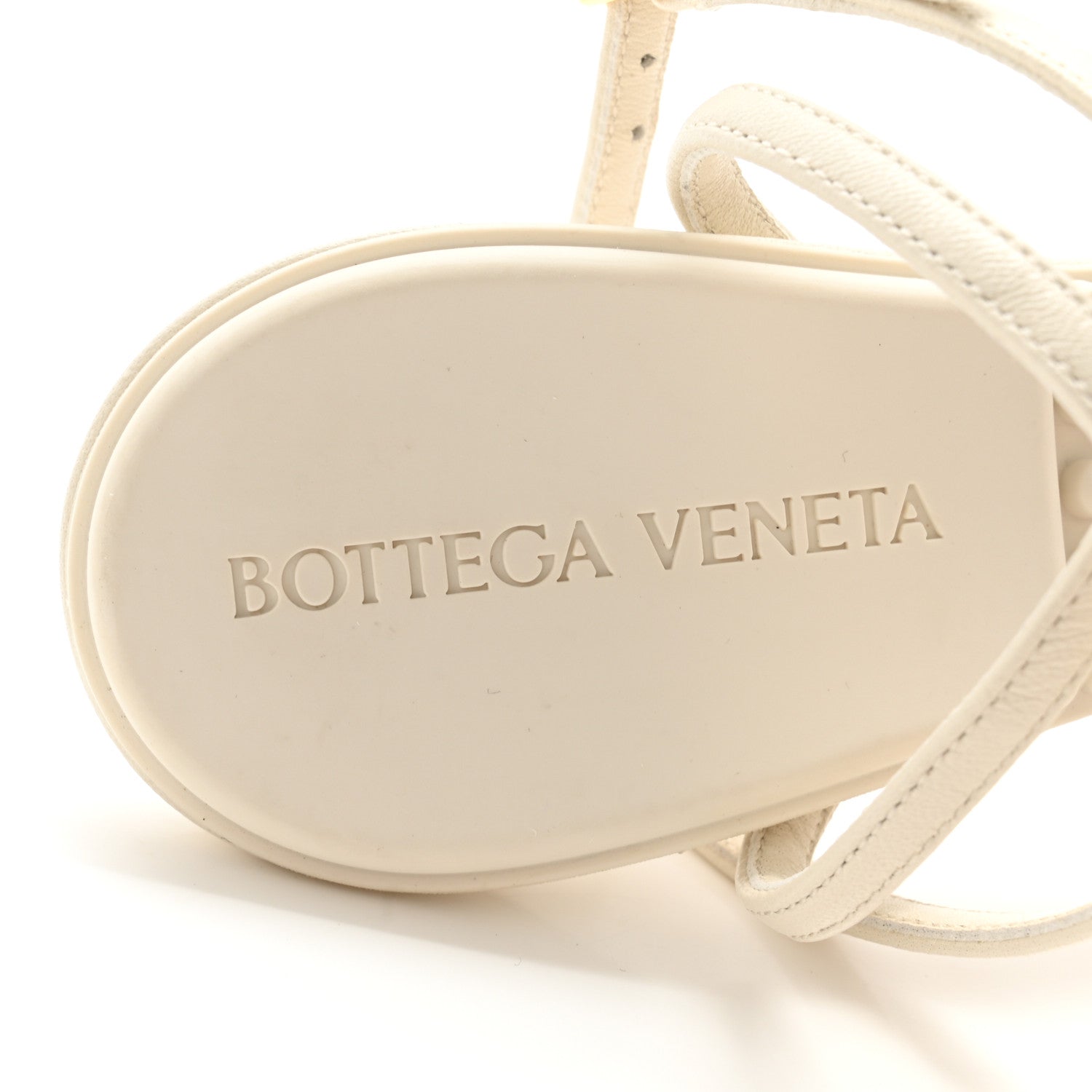 Bottega Veneta Lambskin Dot 90mm Sandals 36 String 6 of 9