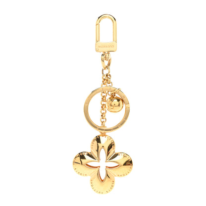 Louis Vuitton Metal Eclipse Bag Charm Key Holder Gold 1 of 3