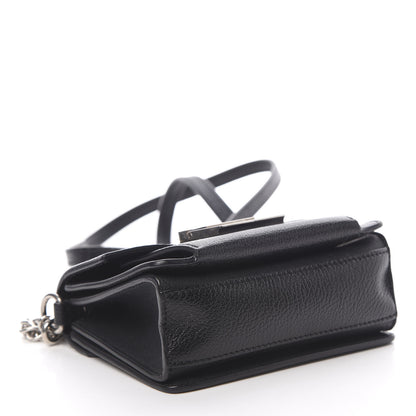 Givenchy Goatskin Mini GV3 Shoulder Bag Black 5 of 11