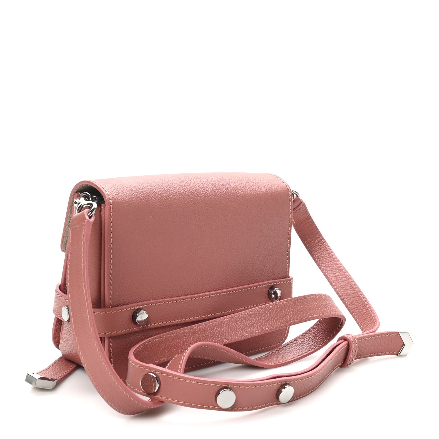 Jimmy Choo Soft Grained Calfskin Lexie Crossbody Rosewood 3 of 8