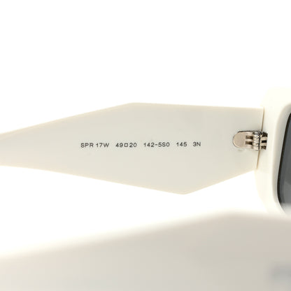 Prada Acetate Symbole Sunglasses SPR 17W White 6 of 6