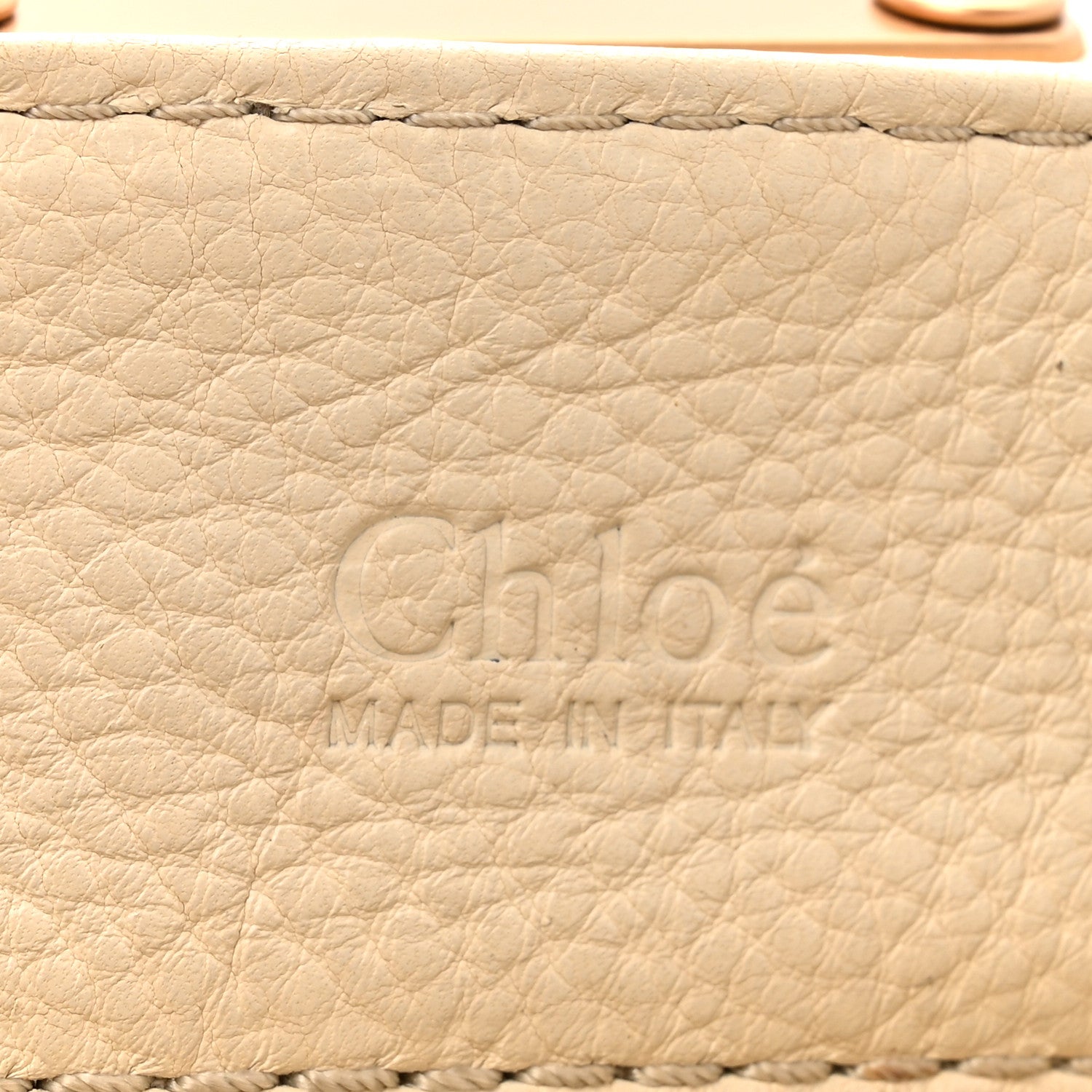 Chloe Calfskin Medium Paddington Satchel White 6 of 16