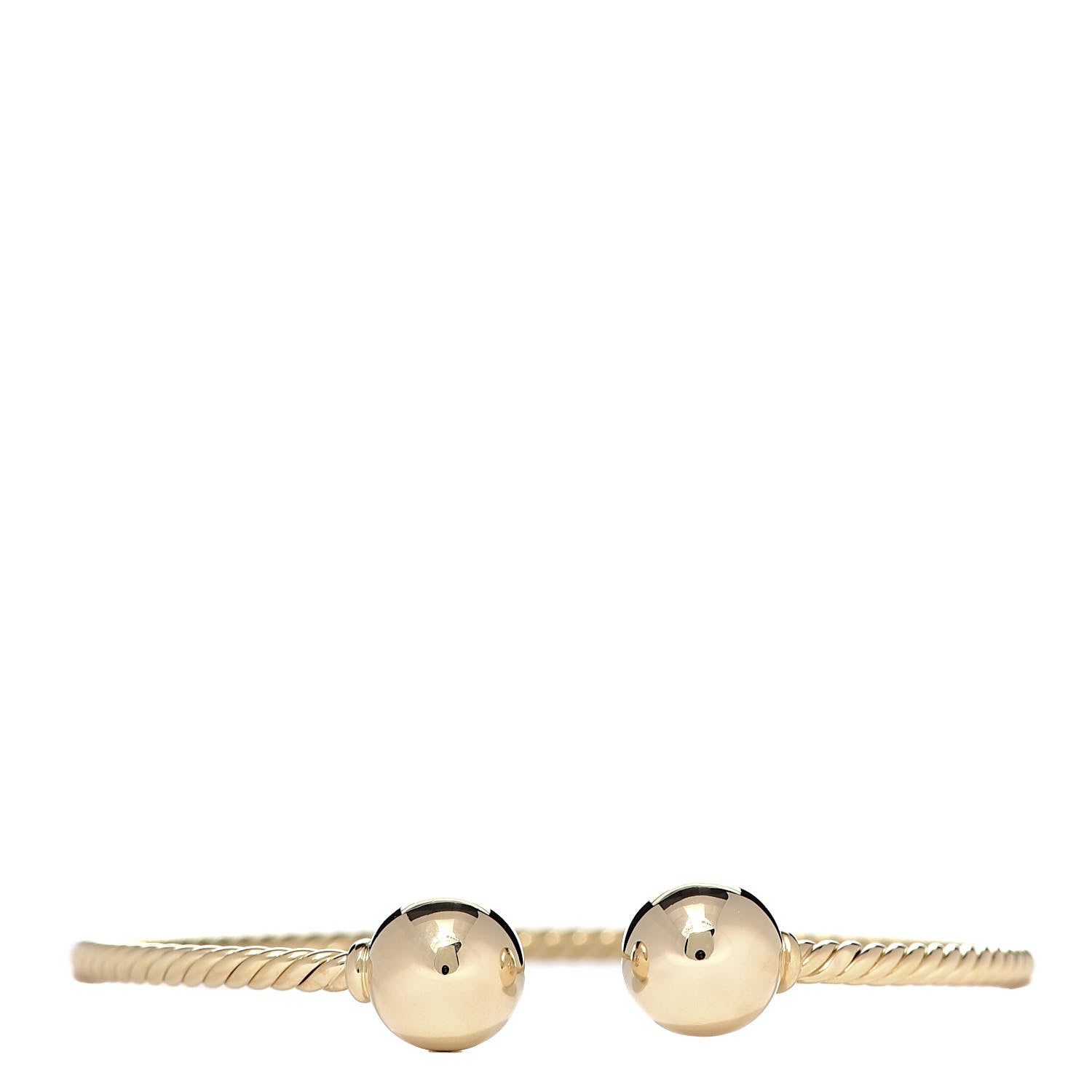 David Yurman 18K Yellow Gold 10mm Solari Bracelet 1 of 4