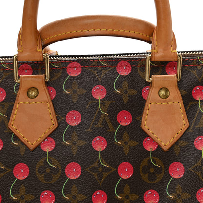 Louis Vuitton Monogram Cerises Speedy 25 10 of 12