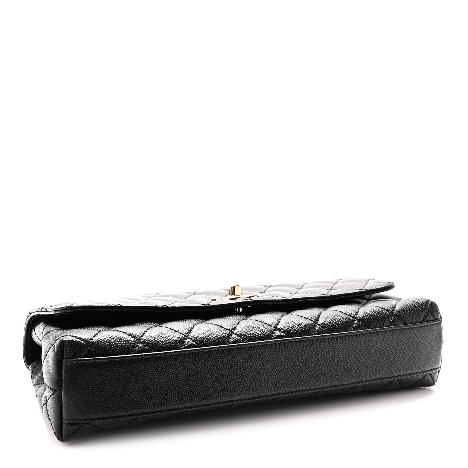 Chanel Caviar Quilted Maxi East West Coco Handle Flap Black 4 of 11