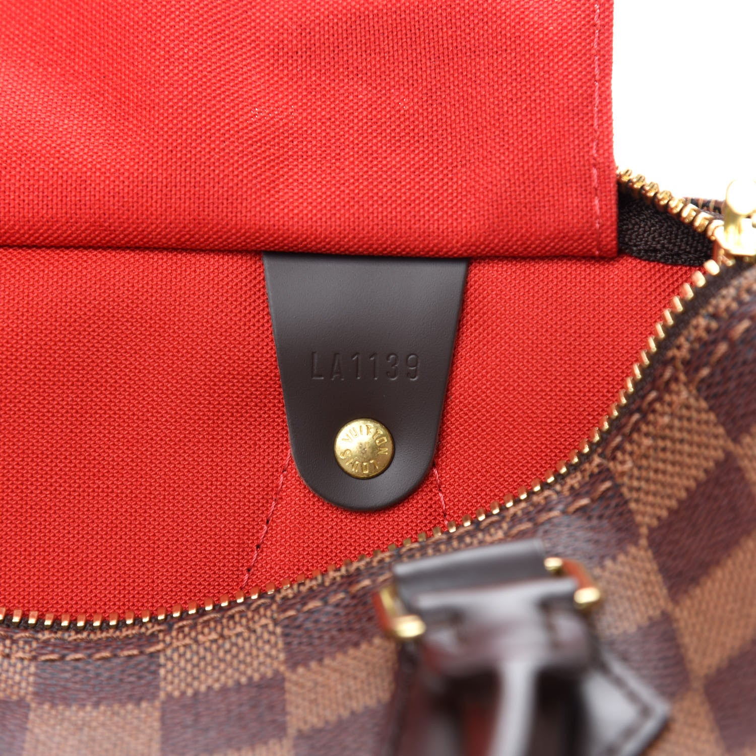 Louis Vuitton Damier Ebene Speedy Bandouliere 25 9 of 11