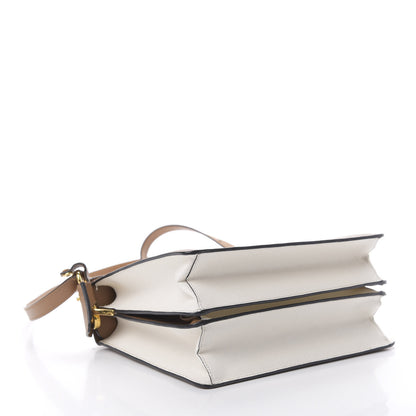 Prada Saffiano Crossbody Bag Caramel Bianco 4 of 12