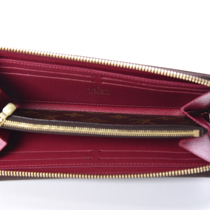 Louis Vuitton Monogram Clemence Wallet Fuchsia 5 of 7