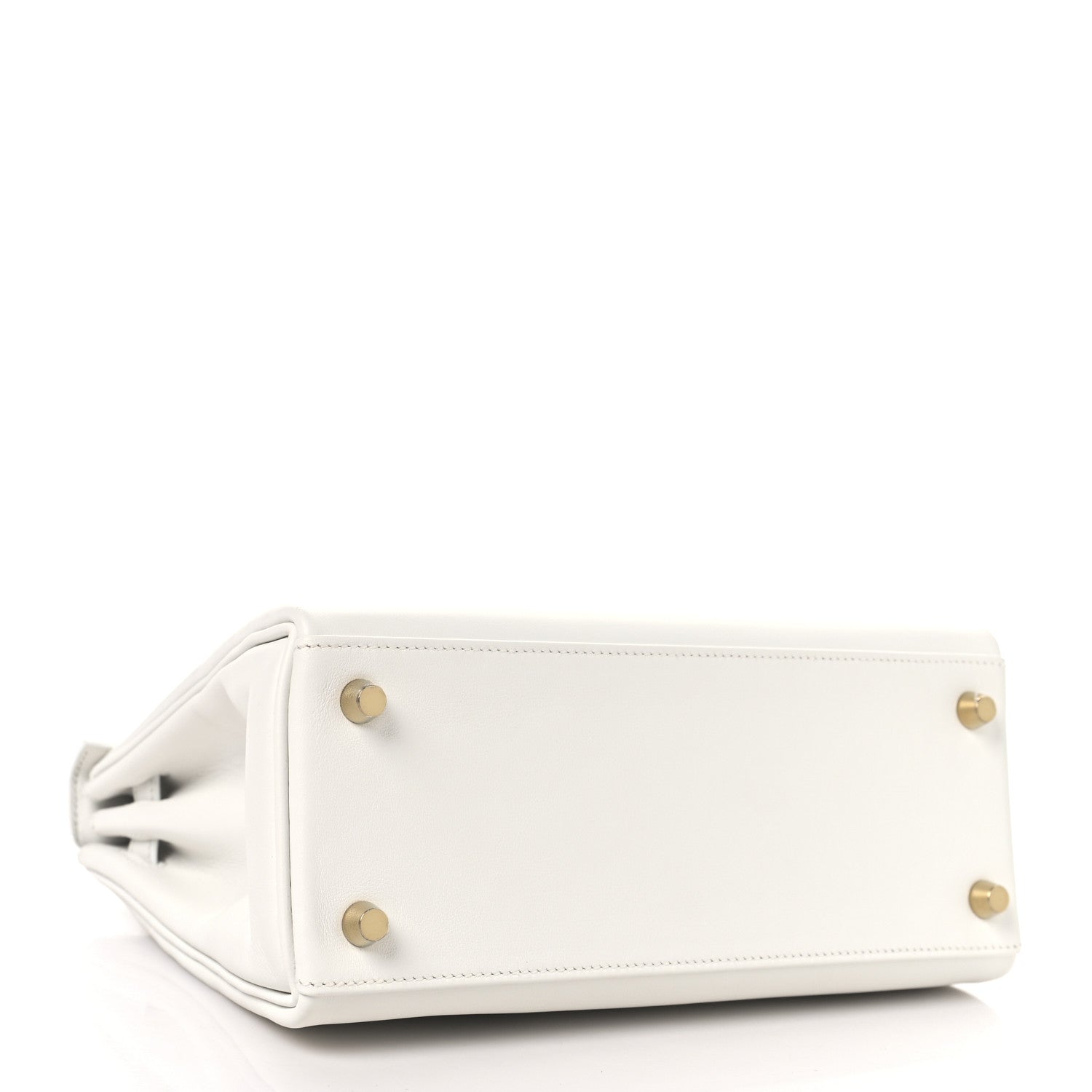 Hermes Swift Kelly Retourne 25 New White 4 of 13