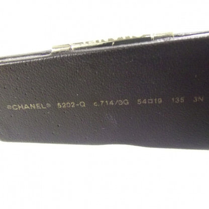 Chanel Tortoise Leather Quilted CC Sunglasses 5202-Q 7 of 9