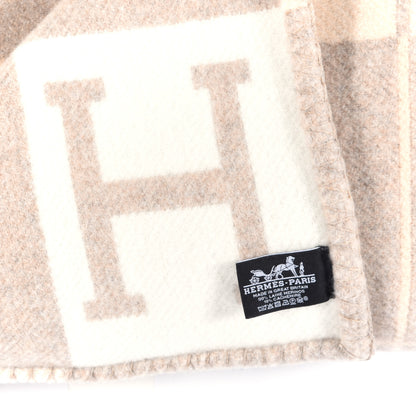 Hermes Wool Cashmere Avalon III Blanket Coco Camomille 3 of 3