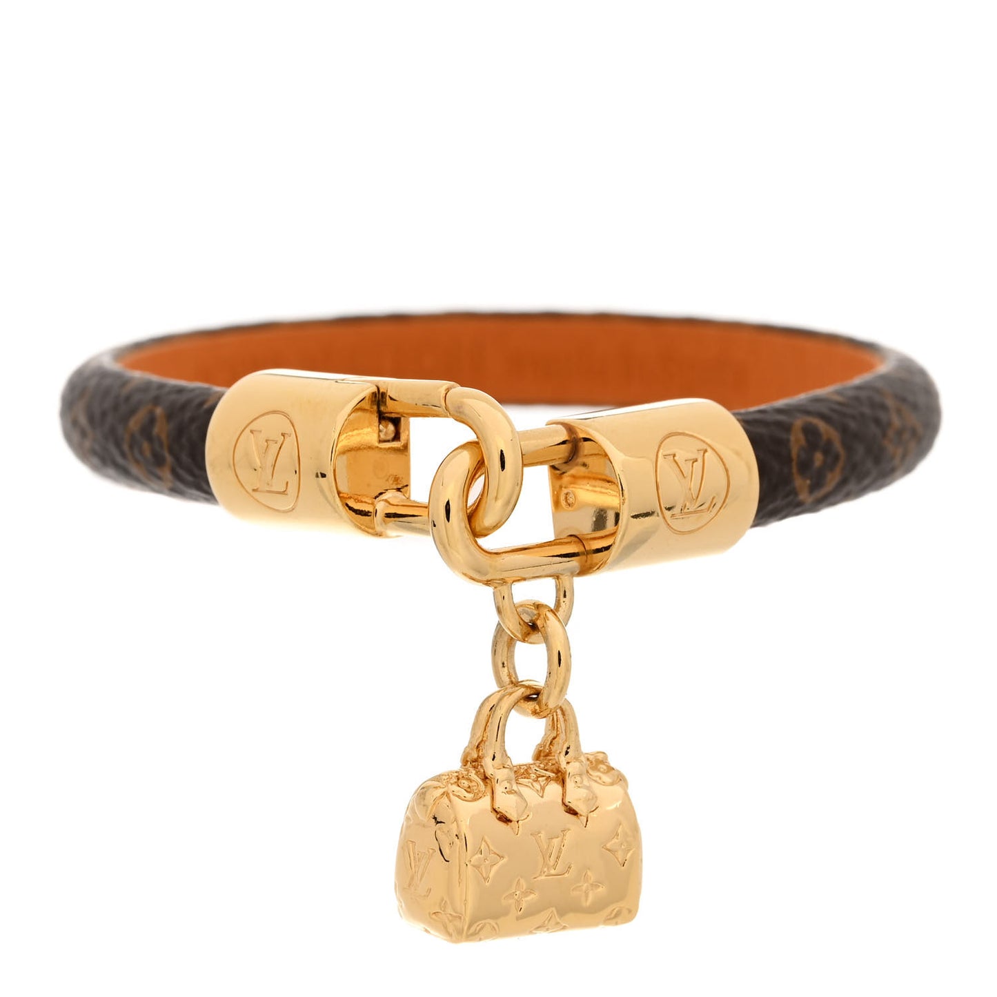 Monogram Speedy Charm Bracelet 19