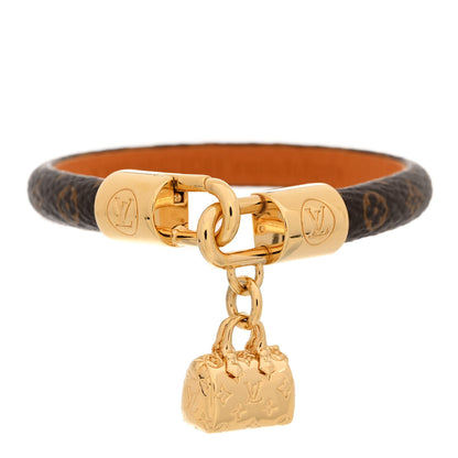 Louis Vuitton Monogram Speedy Charm Bracelet 19 1 of 7