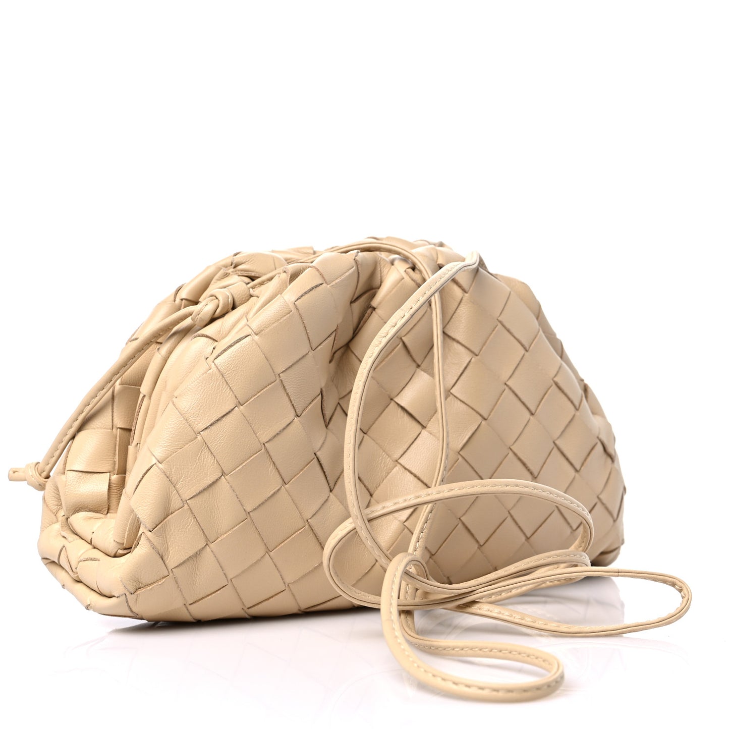 Nappa Intrecciato The Mini Pouch Porridge