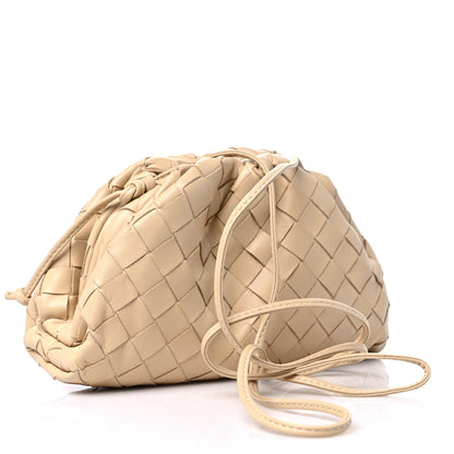 Bottega Veneta Nappa Intrecciato The Mini Pouch Porridge 3 of 9